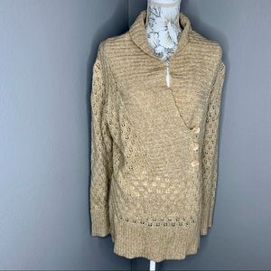 Torrid 2XL Cardigan Sweater Crochet Lightweight 2
